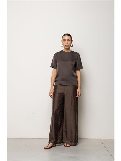 T-shirt girocollo in raso KAOS | SPJAR004/6006